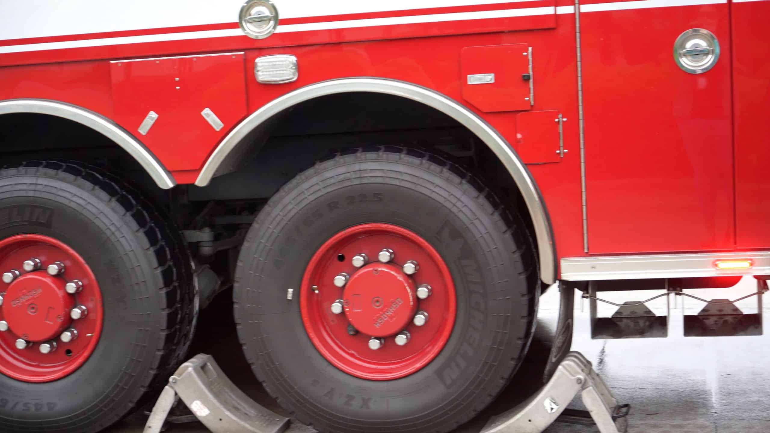 Clayton Fire Ladder Truck