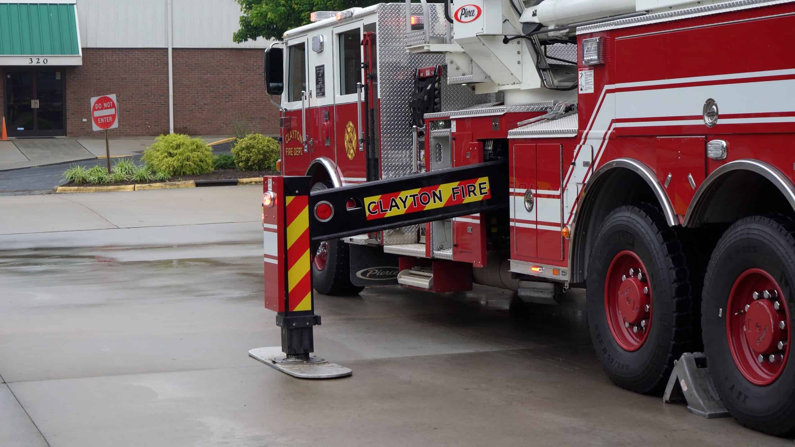 Clayton Fire Ladder Truck