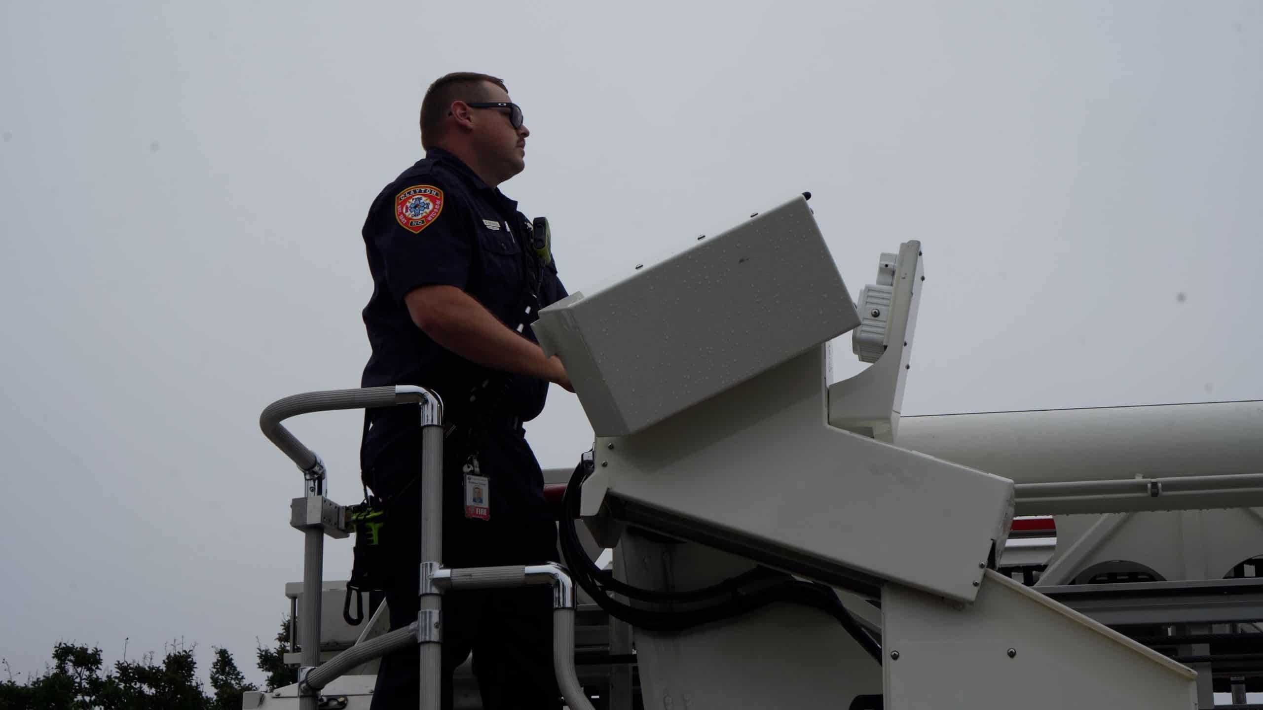 Clayton Fire Ladder Truck