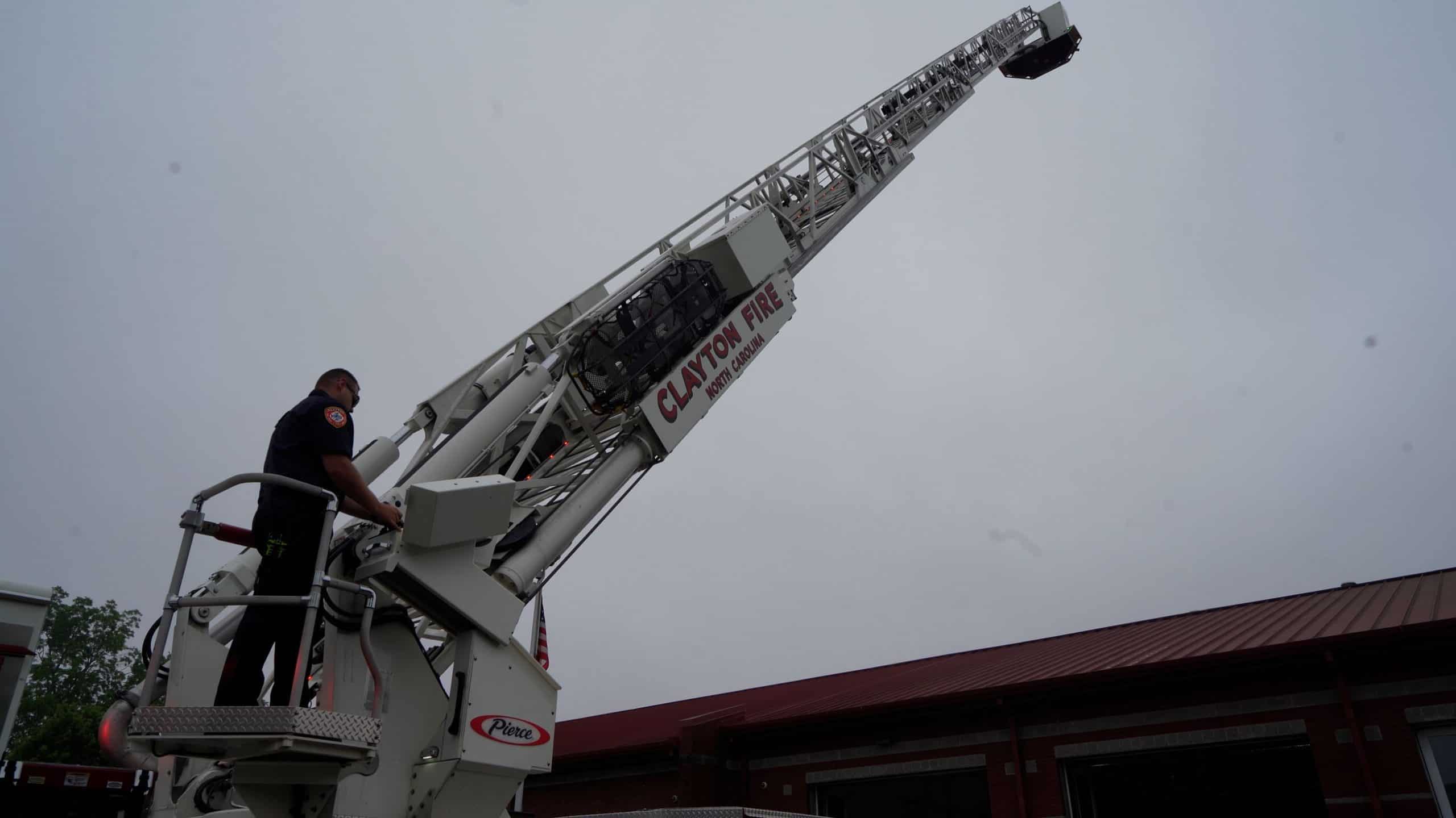 Clayton Fire Ladder Truck